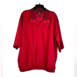 Ashworth Weather Systems Golf Windbreaker Short Sleeve L